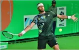 Ruggeri too good for siddharth  schoolkate outplays ramkumar