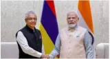 Pm modi  mauritius counterpart to jointly inaugurate community development projects in island nation today