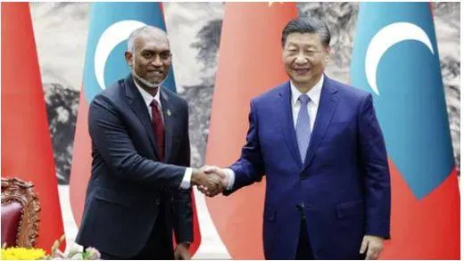 Amid diplomatic row with india  maldives to get military boost from china