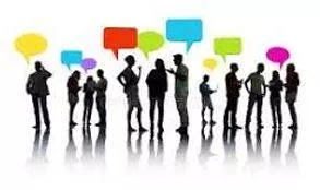 Interacting - Act in such a way as to have an effect on each other.