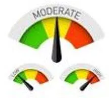 Moderation - Make or become less extreme, intense, rigorous, or violent.