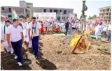 Rahul accuses bjp of making adivasis homeless