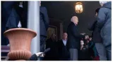 Leader of the free world  joe biden asks staffer he can ask a ‘couple of questions’