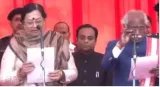 Haryana cm saini carries out first cabinet expansion  inducts eight ministers
