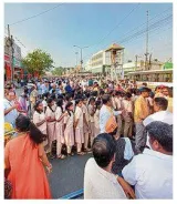 Action sought against school staff for taking students to pm’s rally