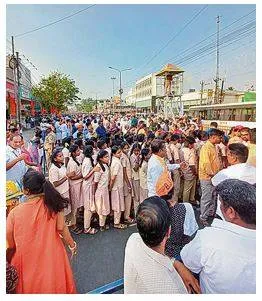 Action sought against school staff for taking students to pm’s rally