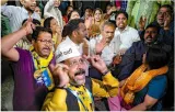 India bloc leaders rally behind kejriwal  question timing of arrest