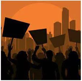 Protests - A statement or action expressing disapproval of or objection to something.