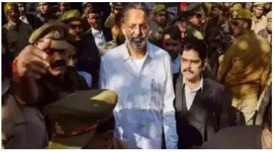 Mukhtar ansari admitted to hospital in up's banda