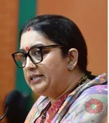Initiatives taken by centre have emboldened women to report crimes  smriti irani