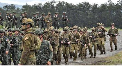 Philippines to hold joint naval drills with u s   japan  australia to counter china