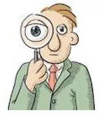 Scrutinize - Examine or inspect closely and thoroughly.