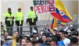 Thousands turn out across colombia to protest against president petro’s policies