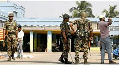 Bengal  cbi recovers arms  ammunition from sandeshkhali house  nsg commandos deployed