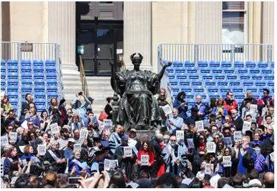 Pro palestinian protests sweep u s  college campuses
