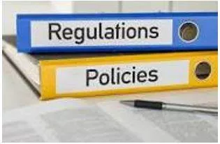 Regulations - A rule or directive made and maintained by an authority.
