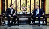 Tesla ceo musk visits china during time of auto show