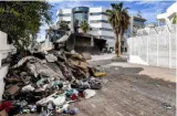 Hundreds of tunisians protest calling for eviction of migrant encampment