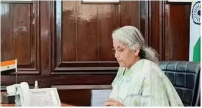 Fm sitharaman holds telephonic conversation with us treasury secretary