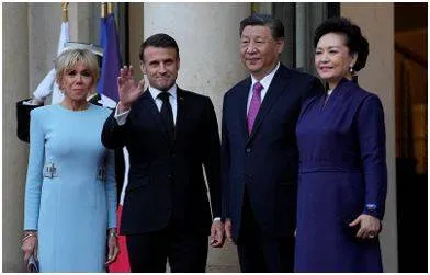 Macron urges xi to use clout and halt ukraine war  agree to fair trade rules