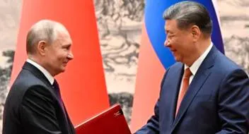 Putin says 'grateful' to china for ukraine peace 'initiatives'