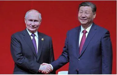 Xi  putin hail relations as ‘stabilising’ force in world