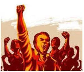 Revolted - Take violent action against an established government or ruler.