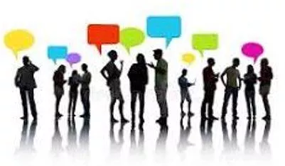 Interacting - Act in such a way as to have an effect on each other.
