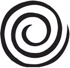 Swirl - Move in a twisting or spiralling pattern.