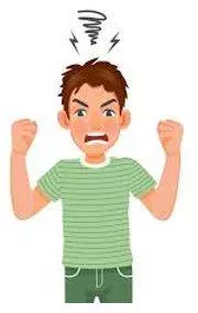 Annoyed - Feeling or showing angry irritation.