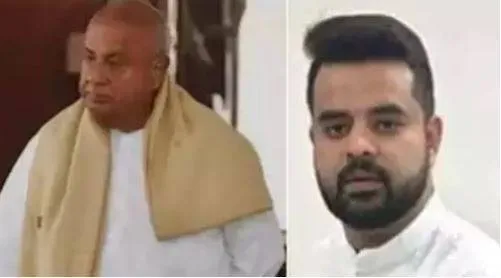 'don't test my patience'  deve gowda tells grandson prajwal to return to india  face law