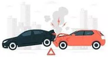 Colliding - An accident that happens when two vehicles hit each other with force.