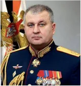 Russian military’s deputy chief of staff jailed for graft