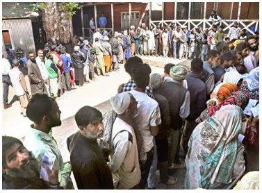 Record voter turnout in j&k ls election  assembly poll to be held soon  ec