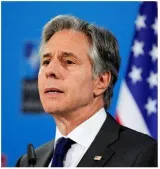 Blinken dismisses russia accusations of trump persecution