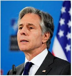 Blinken dismisses russia accusations of trump persecution