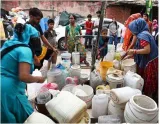 Jhuggis bear the brunt as taps run dry across vast swathes of national capital