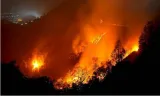 Forest fire rages in himachal  rain expected to bring relief