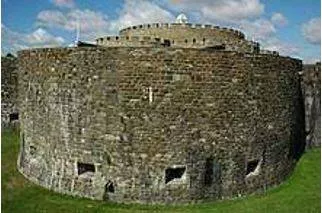 Bastion - A projecting part of a fortification built at an angle to the line of a wall, so as to allow defensive fire in several directions.