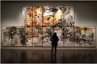 Exhibited meaning