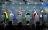 Ukraine peace summit ends with hope