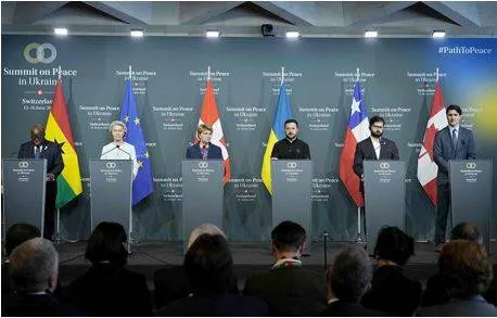 Ukraine peace summit ends with hope