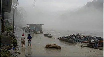 50 tourists evacuated from sikkim town ravaged by rain