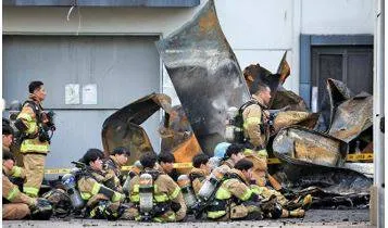 Fire at lithium battery factory in south korea kills 22 workers