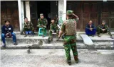 Two killed as armed group clashes with junta in northern myanmar town