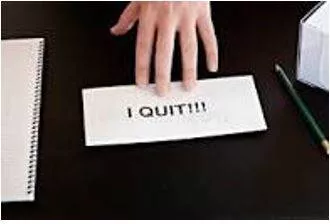 Resignation - Leave a job or office