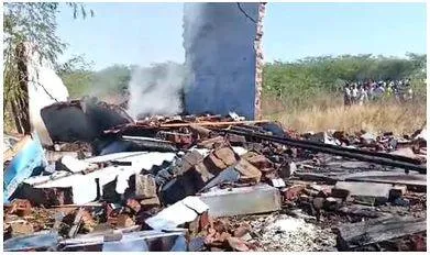 Four killed in accident at fireworks factory near sattur in tamil nadu