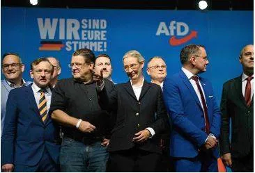 German far right party afd re elects leaders at convention