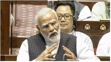 Modi attacks congress  aap over alleged corruption
