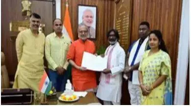 'end of anti democracy conspiracy   '  hemant soren on meeting governor to form govt in jharkhand